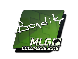 Klistermärke | bondik | MLG Columbus 2016