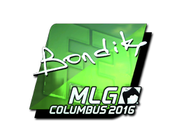 Klistremerke | bondik (folie) | MLG Columbus 2016