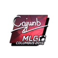 Sticker | cajunb (Foil) | MLG Columbus 2016 image 120x120
