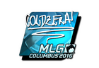 Sticker | coldzera (Foil) | MLG Columbus 2016