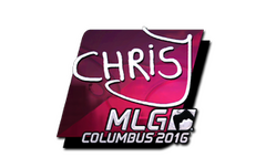 Sticker | chrisJ (Foil) | MLG Columbus 2016