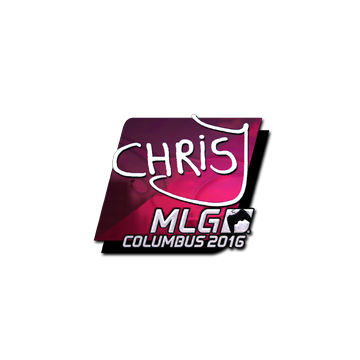 Sticker | chrisJ (Foil) | MLG Columbus 2016 image 360x360