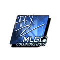 Sticker | apEX (Foil) | MLG Columbus 2016 image 120x120