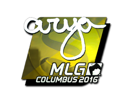 Наліпка | arya (лискуча) | MLG Columbus 2016