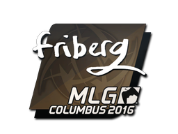 Наклейка | friberg | Колумбус 2016
