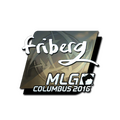 Sticker | friberg (Foil) | MLG Columbus 2016 image 120x120