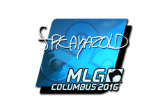Sticker | freakazoid (Foil) | MLG Columbus 2016
