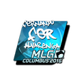 Sticker | fer (Foil) | MLG Columbus 2016 image 120x120