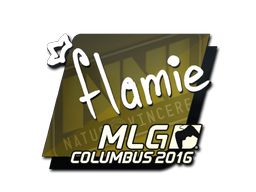 Abțibild | flamie | MLG Columbus 2016