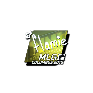 Sticker | flamie (Foil) | MLG Columbus 2016 image 360x360