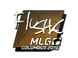 Klistermärke | flusha | MLG Columbus 2016