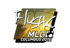 Sticker | flusha (Foil) | MLG Columbus 2016