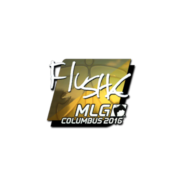 Sticker | flusha (Foil) | MLG Columbus 2016 image 360x360