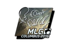 Sticker | f0rest (Foil) | MLG Columbus 2016