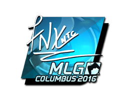 Aufkleber | fnx (Glanz) | MLG Columbus 2016