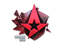 Adesivo | Astralis (Brilhante) | Colônia 2016