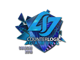 Αυτοκόλλητο | Counter Logic Gaming (Ολογρ.) | Cologne 2016