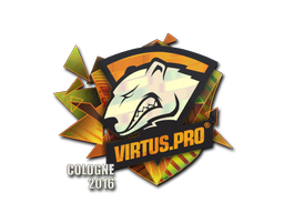 Наклейка | Virtus.Pro (голографическая) | Кёльн-2016