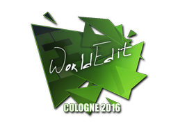 Sticker | WorldEdit | Cologne 2016