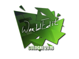 Naklejka | WorldEdit | Kolonia 2016