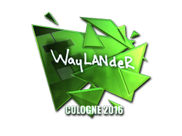 Adesivo | wayLander (Brilhante) | Colônia 2016