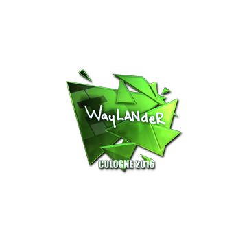 Sticker | wayLander (Foil) | Cologne 2016 image 360x360