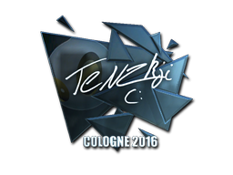 Adesivo | TENZKI (Brilhante) | Colônia 2016