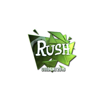 Sticker | RUSH (Foil) | Cologne 2016 image 360x360