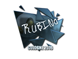 Стикер | RUBINO (ламиниран) | Cologne 2016