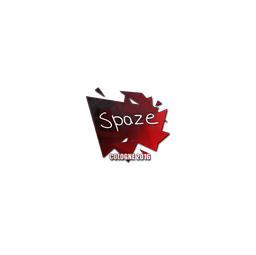 Sticker | spaze | Cologne 2016