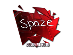 Sticker | spaze  | Cologne 2016