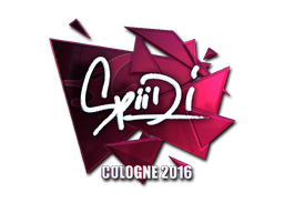 สติกเกอร์ | Spiidi (ฟอยล์) | Cologne 2016