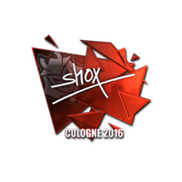 Sticker shox (Foil) | Cologne 2016