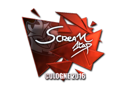 Naklejka | ScreaM (foliowana) | Kolonia 2016