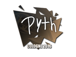 Αυτοκόλλητο | pyth | Cologne 2016