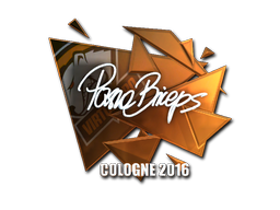 Стикер | pashaBiceps (ламиниран) | Cologne 2016