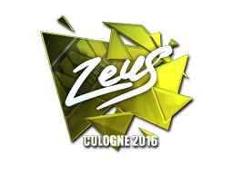 Klistermärke | Zeus (Foil) | Cologne 2016