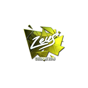 Sticker | Zeus (Foil) | Cologne 2016 image 360x360