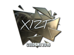 สติกเกอร์ | Xizt (ฟอยล์) | Cologne 2016