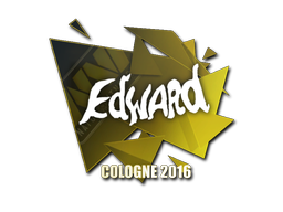 Klistermærke | Edward | Cologne 2016