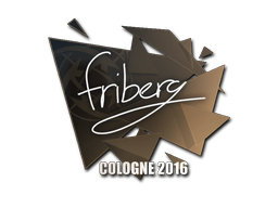 Αυτοκόλλητο | friberg | Cologne 2016