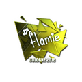 Sticker | flamie (Foil) | Cologne 2016 image 120x120