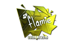 Sticker | flamie (Foil) | Cologne 2016