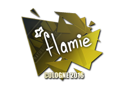 Samolepka | flamie | ESL Cologne 2016