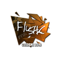 Sticker | flusha (Foil) | Cologne 2016 image 120x120