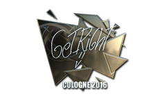 Sticker | GeT_RiGhT (Foil) | Cologne 2016