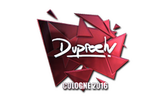 Sticker | dupreeh (Foil) | Cologne 2016