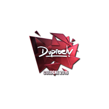 Sticker | dupreeh (Foil) | Cologne 2016 image 360x360