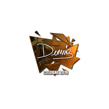 Sticker | dennis (Foil) | Cologne 2016 image 360x360