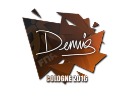 Sticker | dennis | Cologne 2016